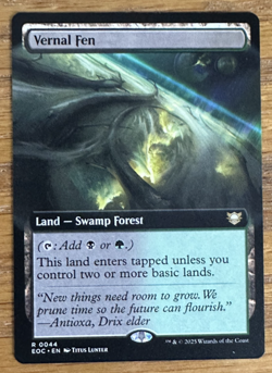 MTG Edge of Eternities Commander, Vernal Fen - Borderless - Image 1