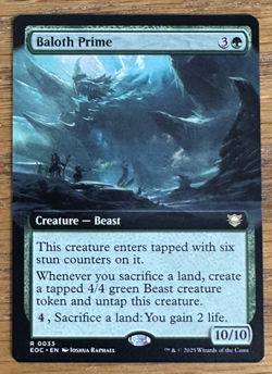 MTG Edge of Eternities Commander, Baloth Prime - Borderless - Image 1