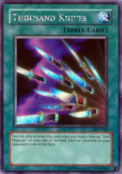 Moderately Played, English - 1 x MTG Thousand Knives - PCY-003 - Secret Rare - L - Image 1