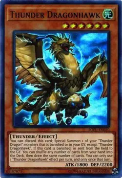 Lightly Played, English - 1 x MTG Thunder Dragonhawk - SOFU-EN020 - Ultra Rare - - Image 1
