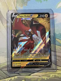 Tapu Koko V 050/163 Full Art Ultra Rare - 2021 Pokemon Battle Styles NM - Image 1