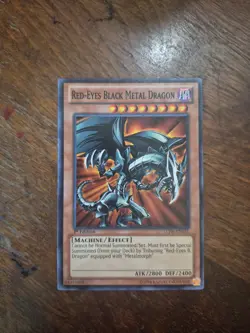 Yugioh! Red-Eyes Black Metal Dragon LCJW-EN031 Common 1st Edition LP - Image 1