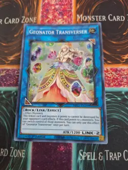 Yugioh Geonator Transverser MP21-EN199 Super Rare 1st Edition Near Mint - Image 1