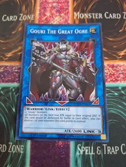 Yugioh Gouki The Great Ogre COTD-EN045 Super Rare 1st Edition Near Mint - Image 1