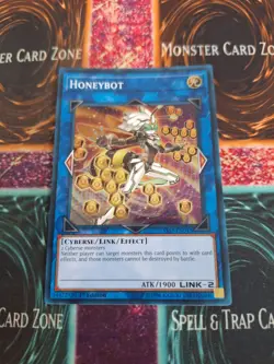 Yugioh Honeybot YS17-EN042 Super Rare 1st Edition Near Mint - Image 1