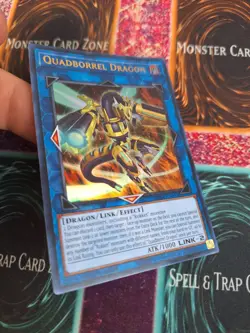 Yugioh Quadborrel Dragon SDRR-EN043 Ultra Rare 1st Edition Near Mint - Image 2