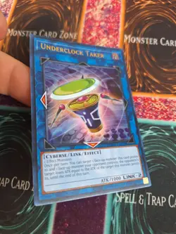 Yugioh Underclock Taker DUDE-EN020 Ultra Rare 1st Edition Near Mint - Image 2