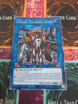 Yugioh Gouki Thunder Ogre MP18-EN133 Ultra Rare 1st Edition Near Mint - Image 1