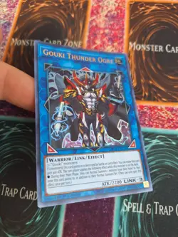 Yugioh Gouki Thunder Ogre MP18-EN133 Ultra Rare 1st Edition Near Mint - Image 2