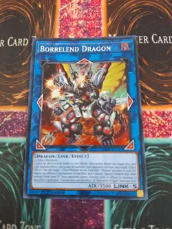 Yugioh Borrelend Dragon RA02-EN043 Super Rare 1st Edition Near Mint - Image 1