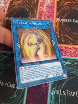 Yugioh Sunavalon Melias LIOV-EN098 Super Rare 1st Edition Near Mint - Image 2