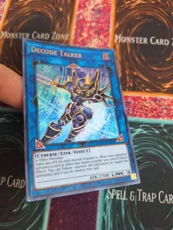 Yugioh Decode Talker DUPO-EN106 Ultra Rare 1st Edition Near Mint - Image 2