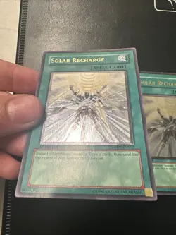Yugioh Solar Recharge LODT-EN052 Ultimate Rare 1st Ed NM Euro Set - Image 3