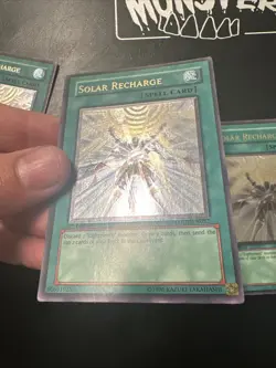 Yugioh Solar Recharge LODT-EN052 Ultimate Rare 1st Ed NM Euro Set - Image 5