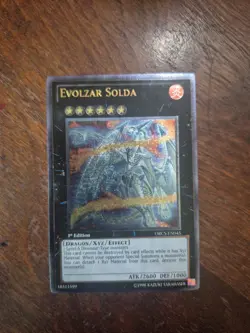 1st Edition Evolzar Solda (UTR) ORCS-EN045 Ultimate Rare Order of Chaos YuGiOh C - Image 1