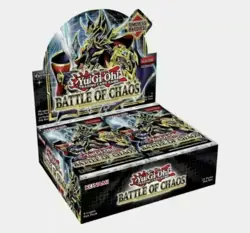 YU-GI-OH BATTLE OF CHAOS BOOSTER BOX 1ST EDITION ENGLISH 24 PACKS SEALED YUGIOH 83717855521 - Image 1