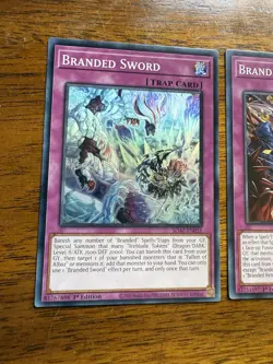 Yugioh Branded Sword Branded Retribution Near Mint - Image 3