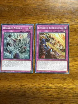 Yugioh Branded Sword Branded Retribution Near Mint - Image 4
