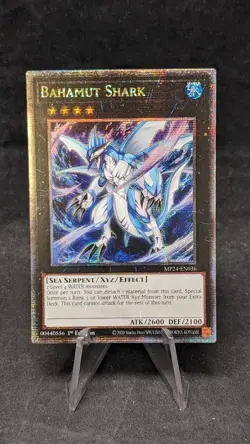 Bahamut Shark - MP24-EN036 - Yugioh 1st Ed - Quarter Century - MISPRINT DOT - NM - Image 1