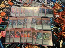 Yugioh Abyss Actor Deck Core Secret And Super Rare 1st Editon - Image 1
