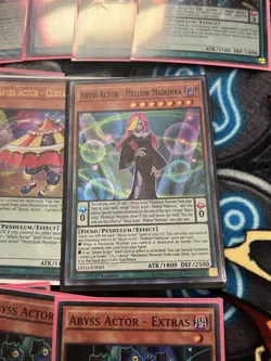 Yugioh Abyss Actor Deck Core Secret And Super Rare 1st Editon - Image 2