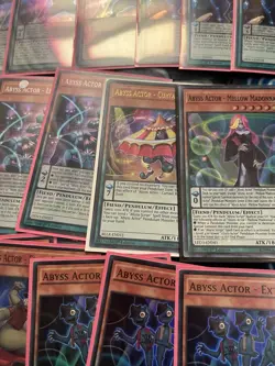 Yugioh Abyss Actor Deck Core Secret And Super Rare 1st Editon - Image 3