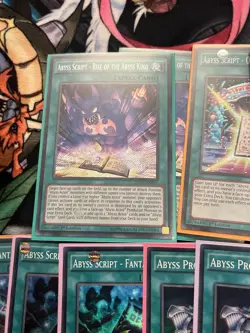Yugioh Abyss Actor Deck Core Secret And Super Rare 1st Editon - Image 5