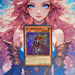 Yugioh - ZS Armed Sage - MP22-EN058 - Super Rare - 1st Edition - Near Mint - Image 1