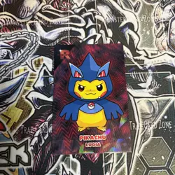 Poncho Pikachu Dark Lugia Ice Holo Pokemon Card Database Team Rocket Peru - Image 1