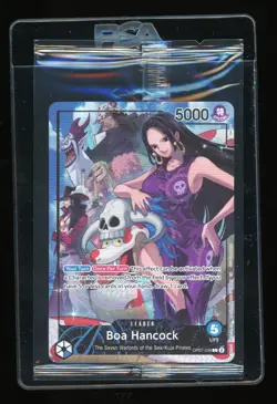 Boa Hancock PSA Magazine & Sealed Card March 2025 One Piece Holo Full - Image 1
