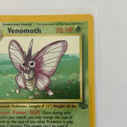 Venomoth 13/64 Pokemon Card Jungle Holo WOTC 1999 LP / NM Rare - Image 4