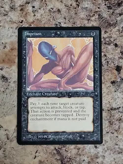 MTG Imprison Legends English Rare Card NM Condition - Image 1