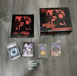Pokemon Destined Rivals Elite Trainer Box + Sealed Promo Card, NO PACKS - Image 1