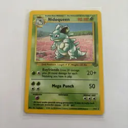 Nidoqueen 7/64 Pokemon Card Holo Jungle WOTC 1999 LP Rare - Image 1
