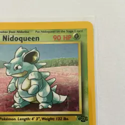 Nidoqueen 7/64 Pokemon Card Holo Jungle WOTC 1999 LP Rare - Image 4