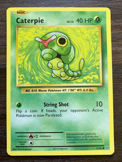 Caterpie 3/108 - 2016 Pokemon Evolutions Common Card - CLEAN NM - Image 1