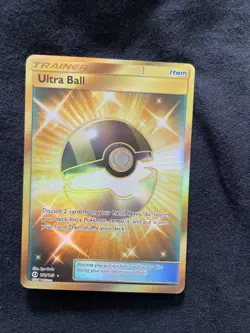 Ultra Ball - 161/149 - Sun & Moon Base Set Secret Rare Card NM - Pokemon TCG - Image 1