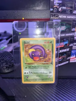 Pokemon TCG Ekans Fossil 46 1st Edition Common Card - Image 1