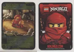 2012 Lego Ninjago - Masters of Spinjitzu Trading Card Game Earth Bound #80 4ib - Image 3