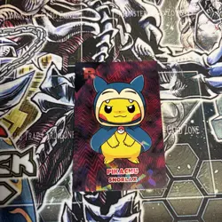 Poncho Pikachu Snorlax Ice Holo Pokemon Card Database Team Rocket Peru - Image 1