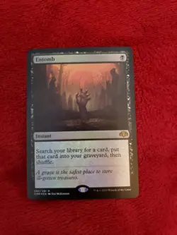 MTG Entomb Dominaria Remastered Foil - Image 1