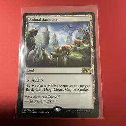 Animal Sanctuary #242 (NM) Core Set 2021 M21 Magic MTG - Image 1