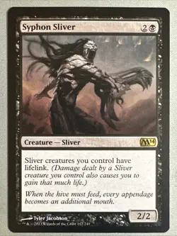 MTG / Syphon Sliver / M14 / #117 / Regular / Rare / NM - Image 1