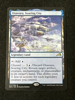 Otawara, Soaring City 271/302 NM MTG Kamigawa Neon Dynasty Magic - Image 1