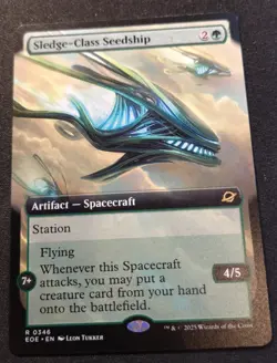 Sledge-Class Seedship - Extended Art - EOE - MTG - EN - NM - 0346 - Image 1