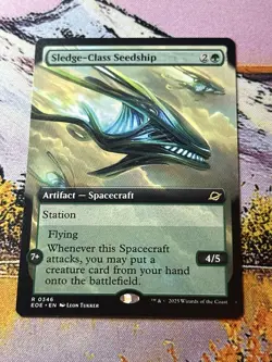 Sledge-Class Seedship - Extended Art - EOE - MTG - EN - NM - 0346 - Image 2