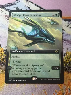 Sledge-Class Seedship - Extended Art - EOE - MTG - EN - NM - 0346 - Image 3