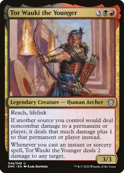 Tor Wauki the Younger - Commander: Dominaria United - MTG Rare English Non Foil - Image 1