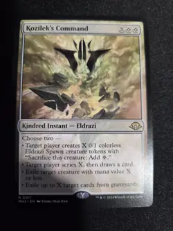 MTG Kozilek's Command Modern Horizons 3 Regular Rare - Image 1