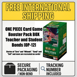 One Piece Card Game OP-12 Booster Box Bonds of Master and Disciple Japan New JP - Image 4